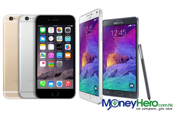 iPhone 6 vs Note 4 兩大品牌旗艦機大比拼