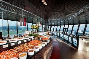 澳門塔自助餐 － 360°旋轉餐廳