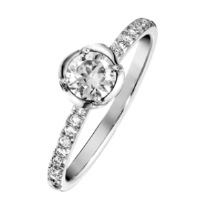 Piaget 玫瑰訂婚指環