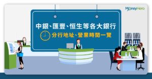 【銀行營業時間】匯豐/東亞/恒生銀行營業時間＋銀行星期六開放時間