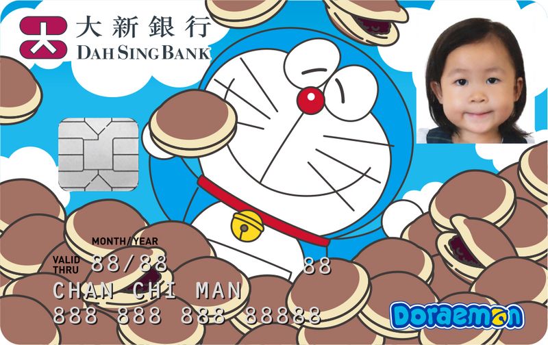 大新Doraemon存款卡