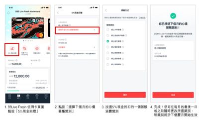 Dbs Live Fresh Card 淘寶 Amazon高達6 回贈 每月自選回贈類別 Moneyhero