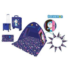 DORAEMON 戶外套裝(拉桿車+餐墊+帳篷) 一田購物優惠日2022