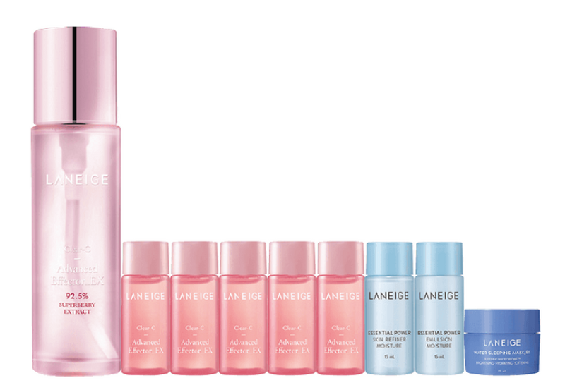 LANEIGE 抗氧亮肌活膚水套裝一田購物優惠日2021