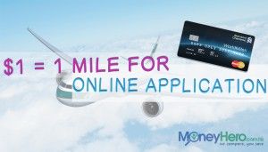 Exclusive $1=1 miles Welcoming Offer for Standard Chartered WorldMiles Credit Card