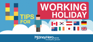 INFOGRAPHIC: 4 Tips for working holiday insurance